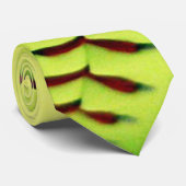 Gepersonaliseerde gele softball stropdas (Opgerold)