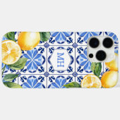 Gepersonaliseerde Gele Waterverf Citrus Citrusvruc Case-Mate iPhone Case (Achterkant (horizontaal))