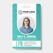 Gepersonaliseerde Gelicentieerde Praktische Verple Badge (Front)