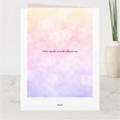 Gepersonaliseerde Gelukkige 100ste Verjaardag Kaart (Achterkant)