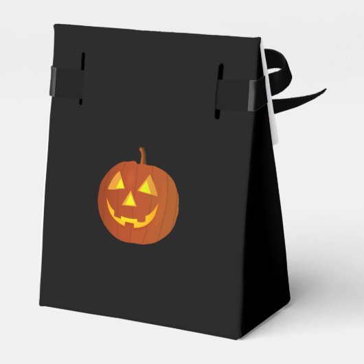 Gepersonaliseerde gelukkige Halloween trakteert po Bedankdoosjes (Achterkant)