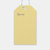 Gepersonaliseerde Gelukkige Verjaardag Alice in Wo Cadeaulabel (Achterkant)