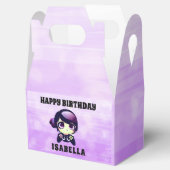 Gepersonaliseerde Gelukkige Verjaardag Anime Gamer Bedankdoosjes (Geopend)