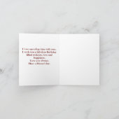 Gepersonaliseerde Gelukkige Verjaardag Foto Liefde Kaart (Binnen)