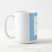 Gepersonaliseerde gelukkige verjaardag van ons all koffiemok (Links)