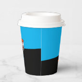 Gepersonaliseerde gelukkige verjaardagstrein papieren bekers (Rechts)