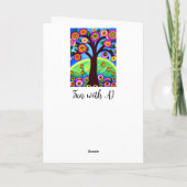 Gepersonaliseerde Gelukkige Verjaardagszus Kaart (Achterkant)