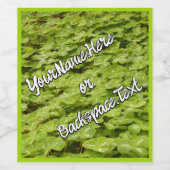 Gepersonaliseerde Geluksflesetiketten St Patrick's Wijn Etiket (Enkel label)