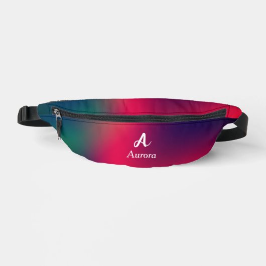 Gepersonaliseerde gelukzalige Aurora Heuptasje (Voorkant)