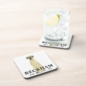 Gepersonaliseerde gemaskeerde fantastische gestalt bier onderzetter (Rechterzijde)