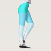 Gepersonaliseerde gemengde kleurstreep leggings (Rechts)