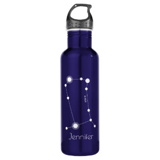 Gepersonaliseerde Gemini Zodiac Constellation Waterfles