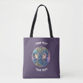 GEPERSONALISEERDE GEMINI ZODIAC TEKEN TOTE BAG (Voorkant)