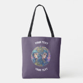 GEPERSONALISEERDE GEMINI ZODIAC TEKEN TOTE BAG (Achterkant)