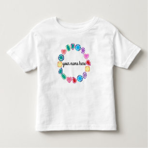 Gepersonaliseerde Gemstenen Toddler T-shirt
