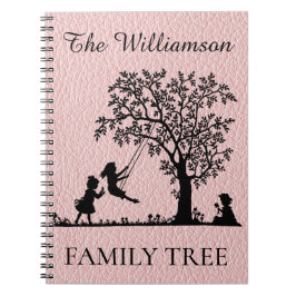 Gepersonaliseerde Genealogie Vintage Familiestambo Notitieboek