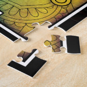 Gepersonaliseerde Geometrie Boeddha Legpuzzel (Zijkant)