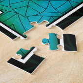 Gepersonaliseerde Geometrie Mandala Legpuzzel (Zijkant)