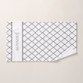 Gepersonaliseerde Geometrische Badkamer Handdoek S (Handdoek)