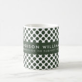 Gepersonaliseerde geometrische Mok (Center)