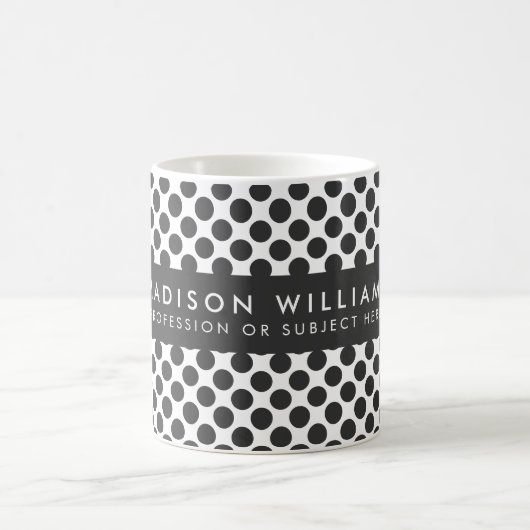 Gepersonaliseerde geometrische Mok (Center)