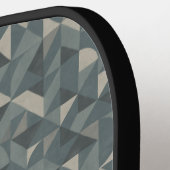 Gepersonaliseerde geometrische ontwerp pickleball paddle (Links Detail)