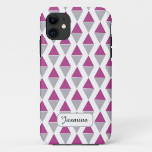 Gepersonaliseerde geometrische patroon iPhone 11 H Case-Mate iPhone Case