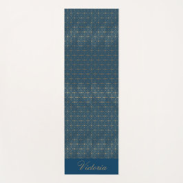 Gepersonaliseerde geometrische patroon yoga mat