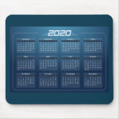 Gepersonaliseerde Gepersonaliseerd kalender 2020 Muismat (Voorkant)