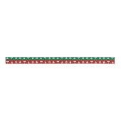 Gepersonaliseerde Gepersonaliseerd kerst Grosgrain Lint (Voorkant)