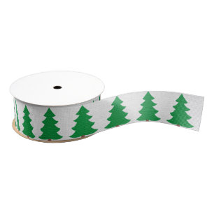 Gepersonaliseerde Gepersonaliseerd kerst Grosgrain Lint