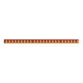 Gepersonaliseerde Gepersonaliseerd kerstboom Grosgrain Lint (Voorkant)
