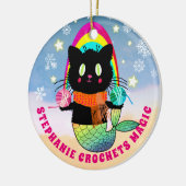 Gepersonaliseerde gepersonaliseerde matelgarens va keramisch ornament (Links)