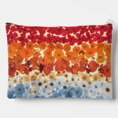 Gepersonaliseerde geperste bloem ombre etui (Achterkant)