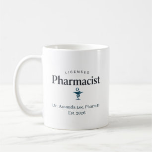 Gepersonaliseerde Geregistreerde Apotheker Koffiemok
