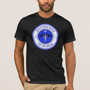 Gepersonaliseerde Geregistreerde Verpleegkundige R T-shirt