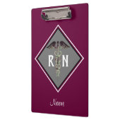 Gepersonaliseerde geregistreerde verpleegster RN C Klembord (Links)