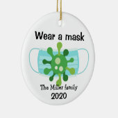 Gepersonaliseerde Germ Draag een Ornament van het  (Rechts)