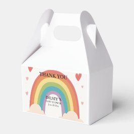 Gepersonaliseerde geschenken Baby shower Dank u Bedankdoosjes