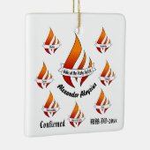 Gepersonaliseerde geschenken van de Heilige Geest  Keramisch Ornament (Rechts)