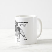 Gepersonaliseerde geschenken voor Boston Terrier L Koffiemok (Voorkant rechts)