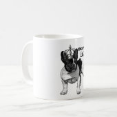 Gepersonaliseerde geschenken voor Boston Terrier L Koffiemok (Voorkant links)