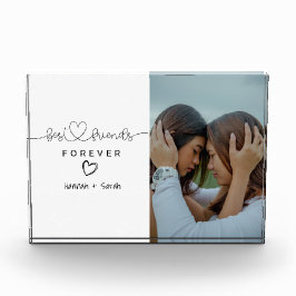 Gepersonaliseerde geschenken voor haar beste vrien fotoblokken