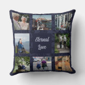 Gepersonaliseerde geschenken voor Oudere Ouders Ko Kussen (Achterkant)