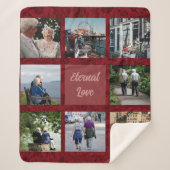 Gepersonaliseerde geschenken voor Oudere Ouders Ko Sherpa Deken (Voorkant)