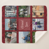 Gepersonaliseerde geschenken voor Oudere Ouders Ko Sherpa Deken (Voorkant (horizontaal))