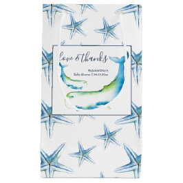 Gepersonaliseerde geschenktassen Unique Whale Baby Klein Cadeauzakje