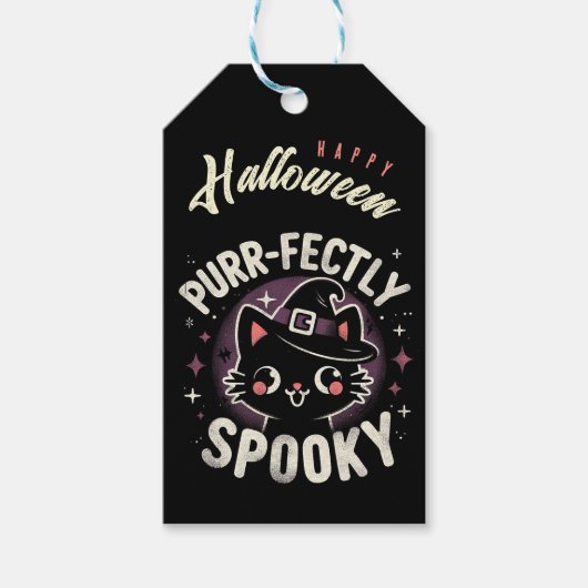 Gepersonaliseerde Gesponnen-fectly Spooky cadeau l Cadeaulabel (Voorkant)