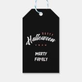 Gepersonaliseerde Gesponnen-fectly Spooky cadeau l Cadeaulabel (Achterkant)