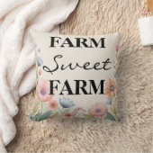 Gepersonaliseerde Gestreepte Boerderij Sweet Boerd Kussen (Deken)